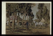 A Village Market, Normandy