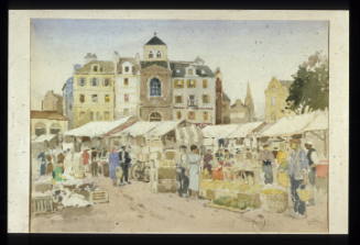 A Market Square, Normandy