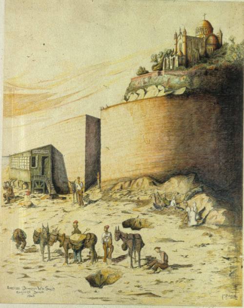 Loading Donkeys with Sand