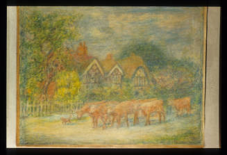 Dulwich Grange with cattle