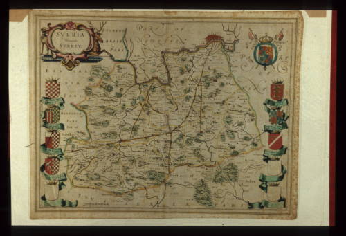 Map of Surrey