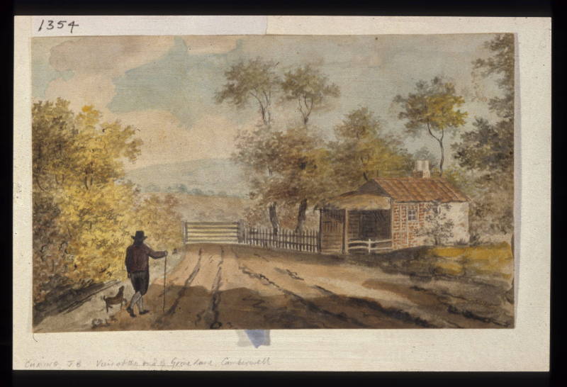 View at the End of Grove Lane, Camberwell