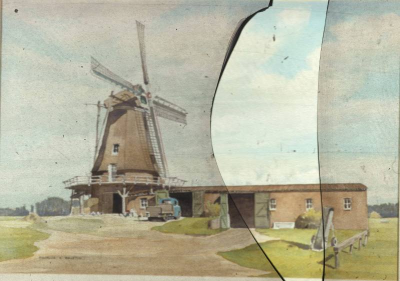 Windmill near Deventer?, Holland