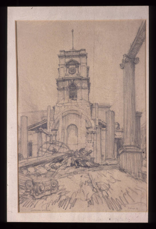 St Olave's (after Bombing?)