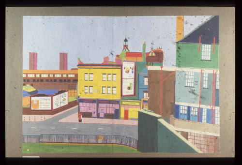 Peckham Road from Peckham School