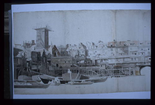 Part of Old Westminster Bridge (a fragment)