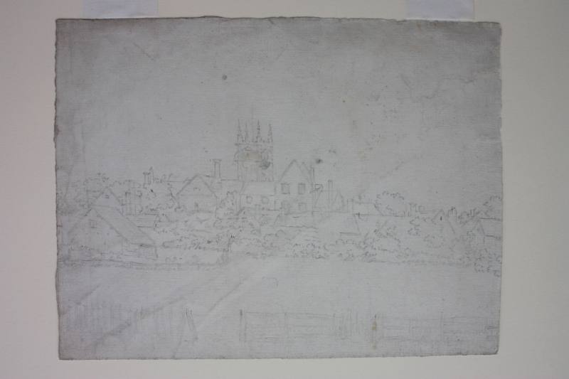 Ludlow, Houses & St Lawrence Church