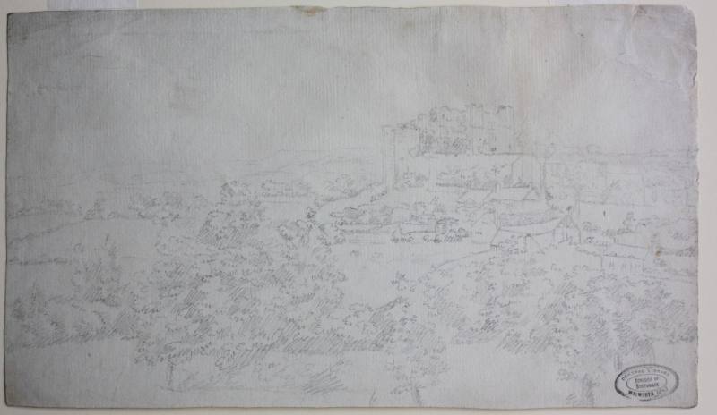 Ludlow Castle from Whitecliffe