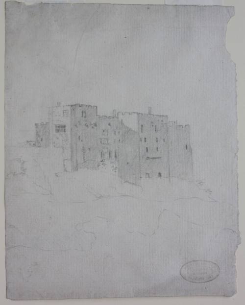 Ludlow Castle from the North East