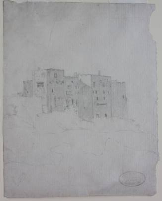Ludlow Castle from the North East