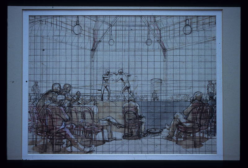 Study of a Boxing Match