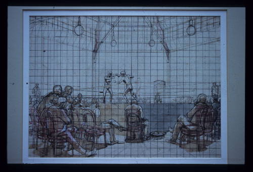 Study of a Boxing Match