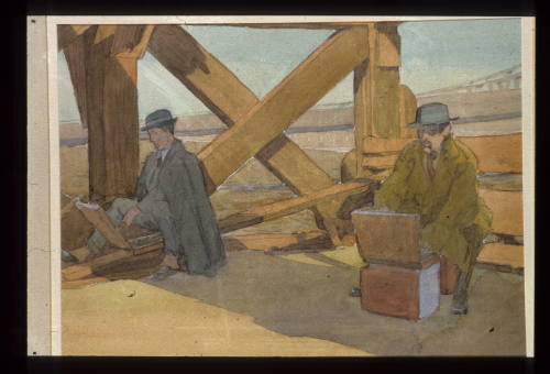 Davy Jones & Weaver Hawkins Painting