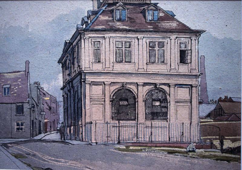 A  Market Hall and Street (Kings Lynn)