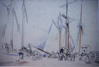 Sailing Vessels discharging Cargo