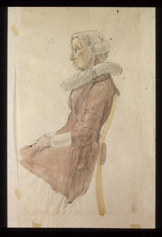 Seated Woman in Ruff