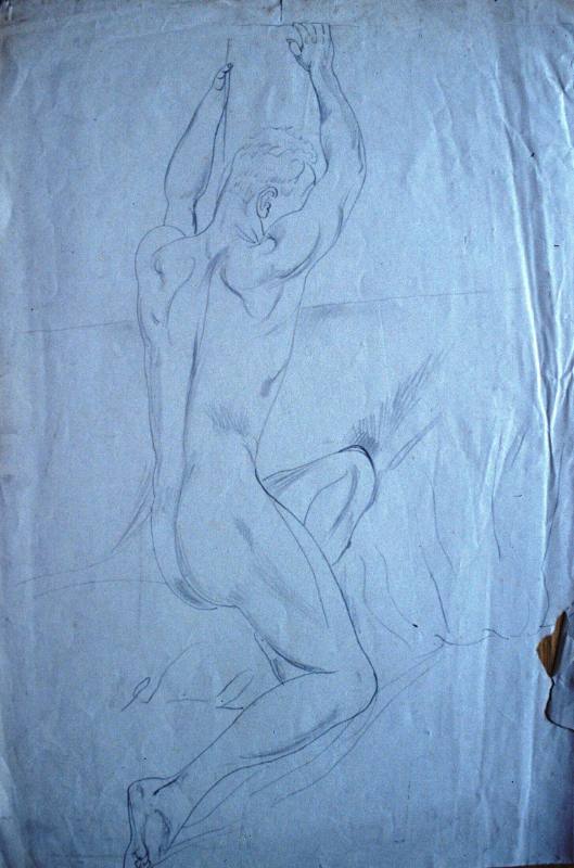 Life Study of Nude Man