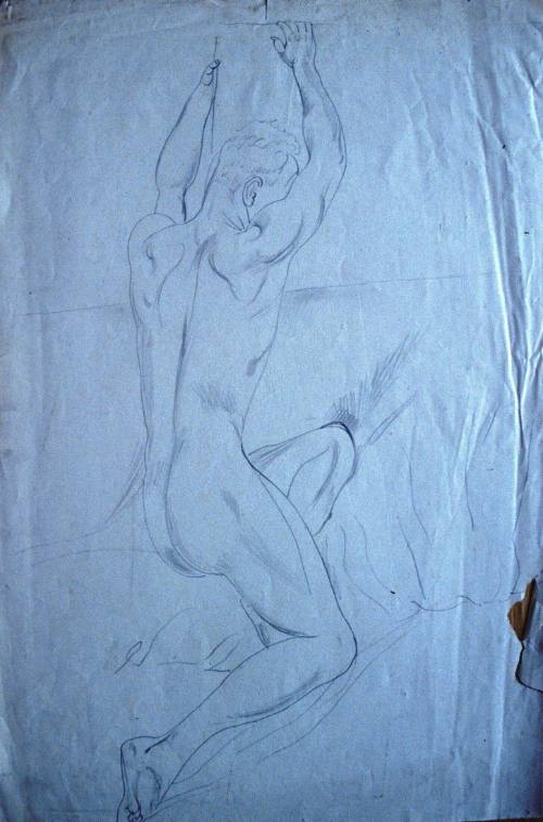 Life Study of Nude Man