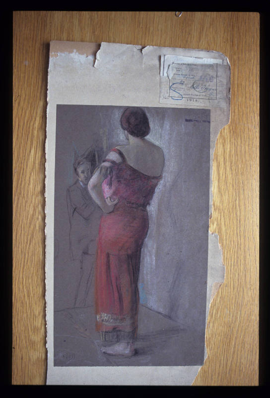 Standing Woman & Artist