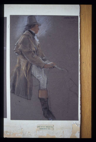 Study of a Man in 18th c. Riding Gear