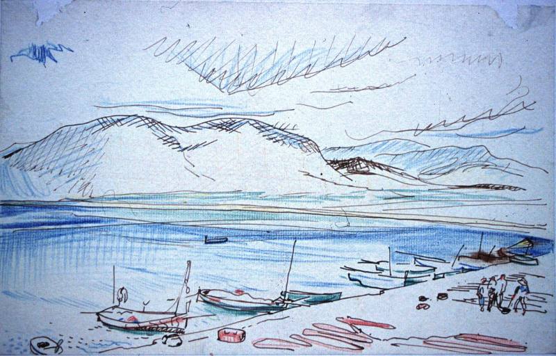 Harbour Scene (San Tropez ? )