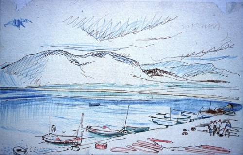 Harbour Scene (San Tropez ? )