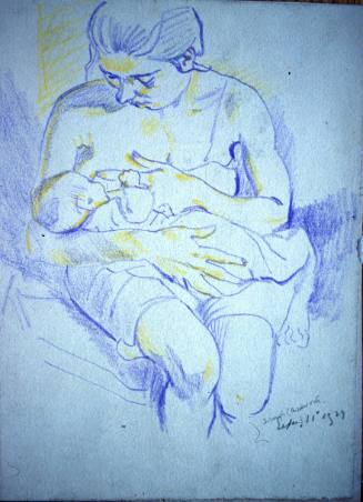 Muriel Medworth breast feeding Diana