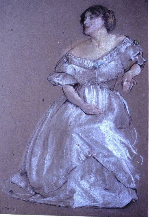 Untitled. Woman in White Dress