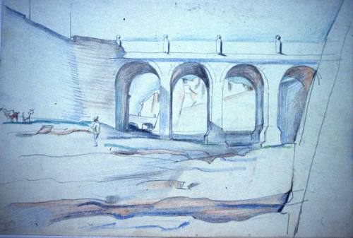 Untitled. Two Bridges from Watercourse (Ronda)