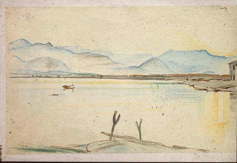 Untitled. Shore & Mountains