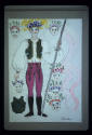 Head Dress and Costume design for Coppelia