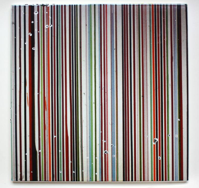 Poured Lines, Preparatory Study