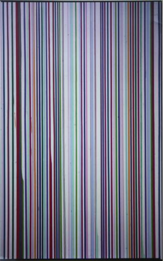 Poured Lines, preparatory panel