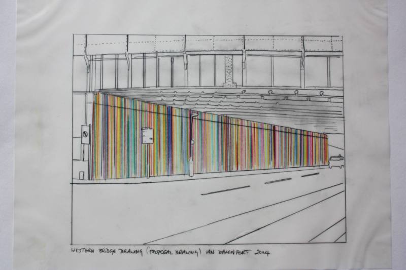Western Bridge Drawing