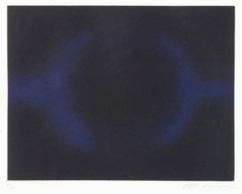 Untitled (Dark Blue Rectangle) 4/30