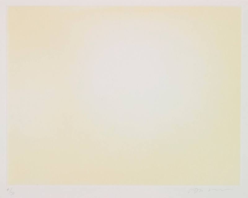 Untitled (Sunshine Yellow Rectangle) 4/30