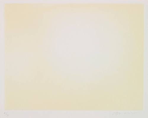 Untitled (Sunshine Yellow Rectangle) 4/30