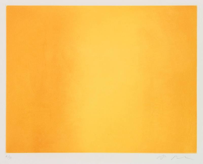 Untitled (Lemon Yellow Rectangle) 4/30