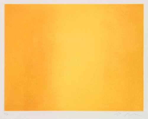 Untitled (Lemon Yellow Rectangle) 4/30