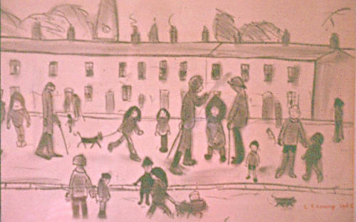A Street Full of People