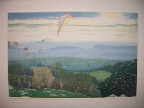 Ebbor Gorge. Looking Toward Glastonbury