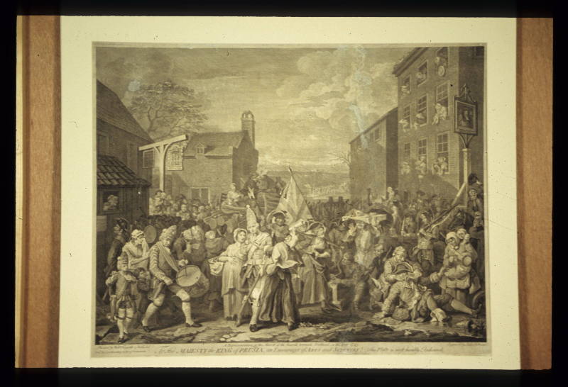 A Representation of the March of Guards