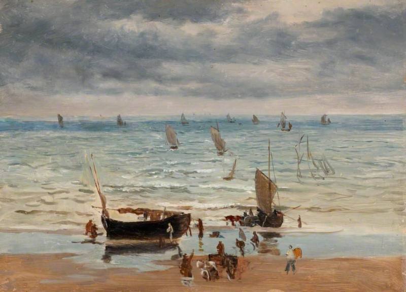 Fishing Fleet Arriving