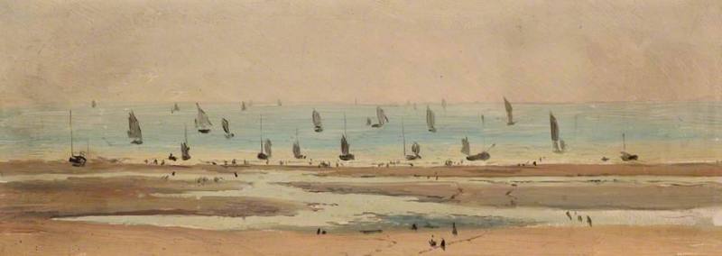 Fishing Boats on Beach