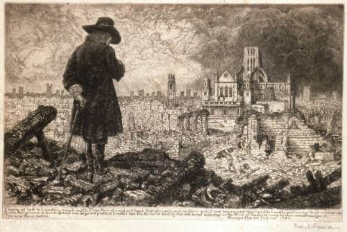 Fox Surveying the Ruins of London