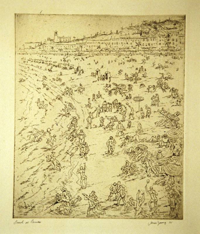 Beach at Cannes