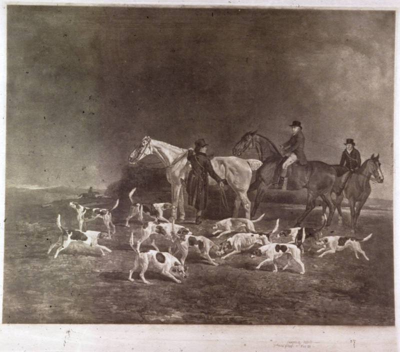 Mr. Powlett & his hounds
