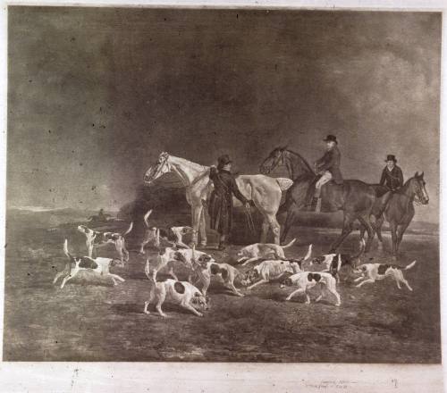Mr. Powlett & his hounds