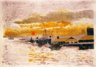 Sunset on the Clyde