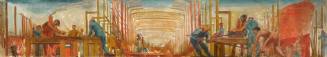 Mural Design for Portico at the Empire Exhibition